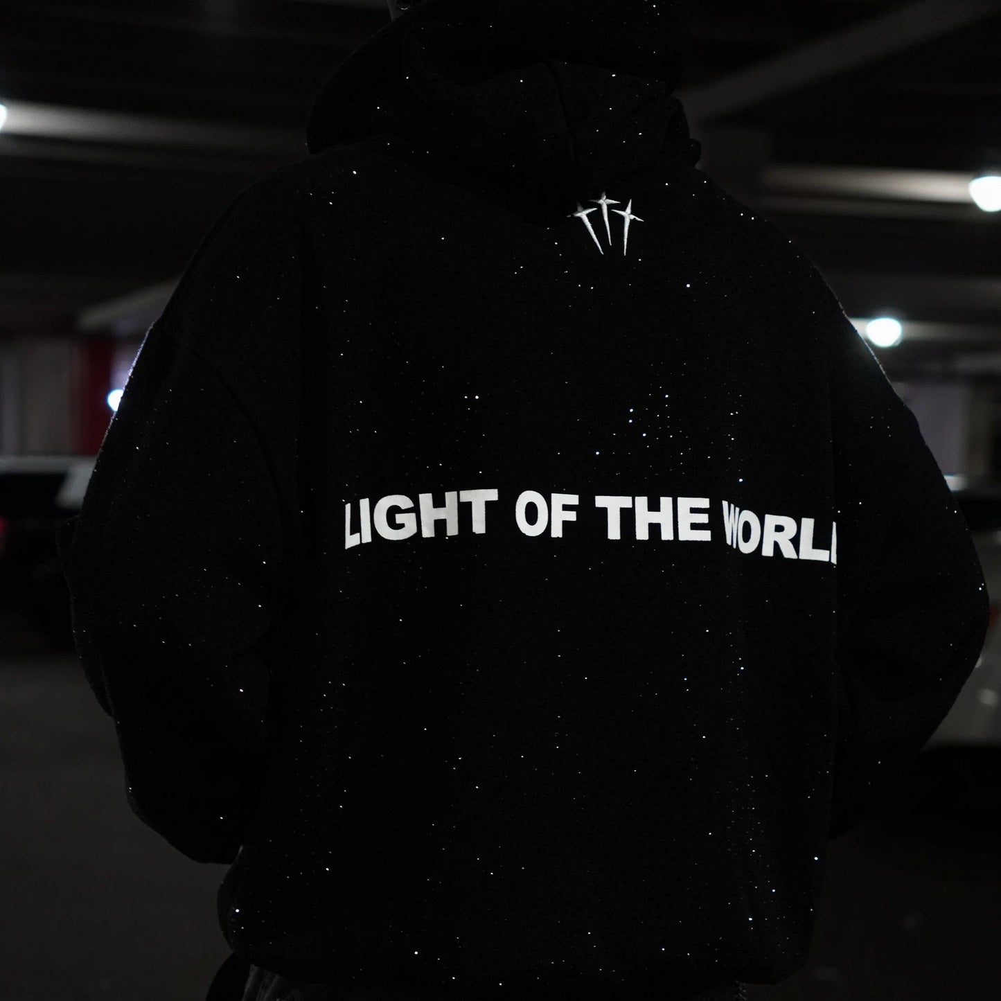 Rhinestone Jesus Hoodie
